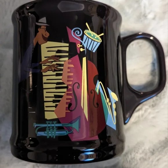 Disney Pixar Soul Mug The Half Note Jazz Club Brand New 18oz - Picture 1 of 3